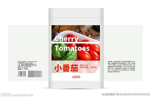 蔬菜农产品包装贴展开图图片